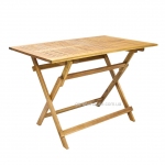 Складной деревянный стол 110x75xH72 см Finlay из массива акации