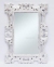 Зеркало Ajur 120х80 см (белый, прованс коричневый)