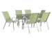 Садовый стул с подлокотниками Dublin из текстилена (серый, оранжевый, зеленый) 3