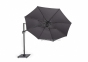 Садовый зонт с подсветкой SolarFlex T2 Ø 3,5 м + основание Modena (коричневый, антрацит) 0