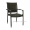 Столовый комплект мебели Wicker из искусственного ротанга: стол 120 см и 4 стула с подлокотниками 2