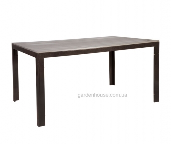 Садовый стол Monta  из алюминия и артвуда 150x90xH73 cм