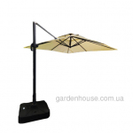 Садовый зонт Cindy 3*3 м (светло/бежевый, серый)