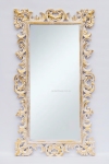 Зеркало Ajur в деревянной оправе, прованс в золоте 145х80 см