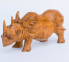Резная статуэтка носорога из дерева санокли 30*15 см