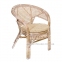 Плетеное кресло из натурального ротанга