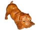 Эксклюзивная резная статуэтка собаки Мопс 40*30 см