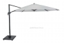 Садовый зонт SolarFlex T1 Ø 3,5 м с основанием Modena (белый, коричневый, антрацит)